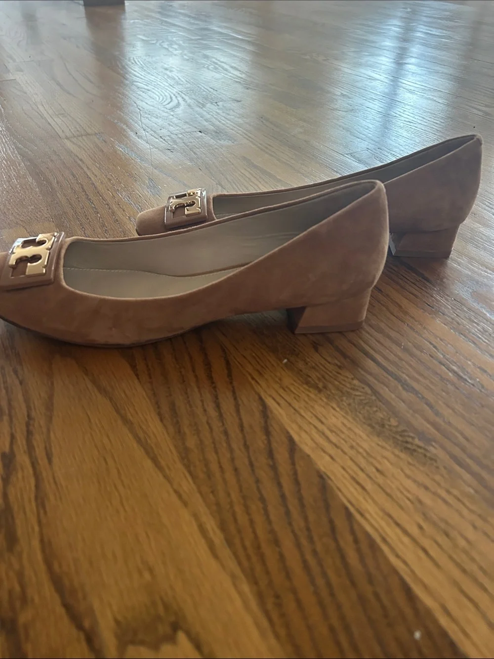 Tory Burch Gigi Suede Pump in Royal Tan